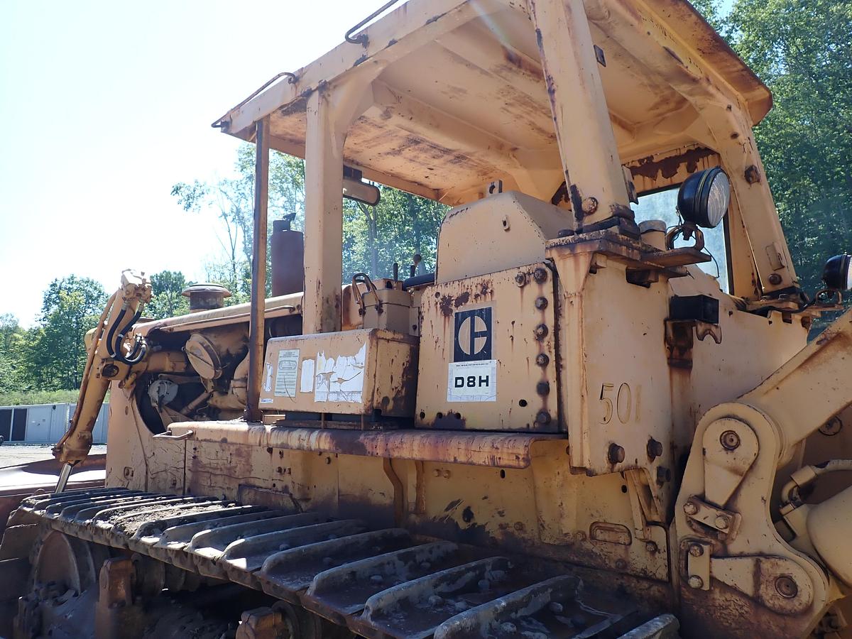 Used 1973 CAT D8H Crawler Dozer RIPPER!