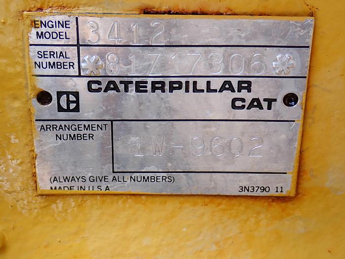 Used 1995 CAT SR4B 500 KW Standby Generator 1134 HOURS!