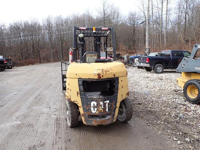 Used 2015 Caterpillar DP55N1 10,000 Lbs Forklift DIESEL! LOW HRS! CAT DP55 8' Forks
