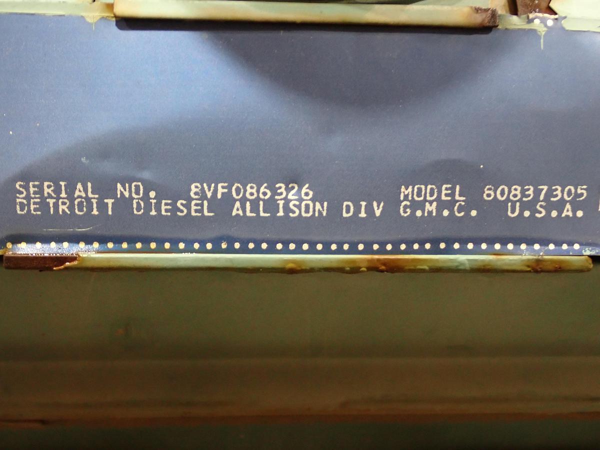 Used Detroit Diesel 8V92TA Engine 441 HOURS 8083-7305