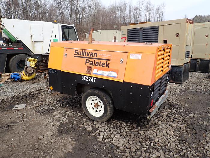 Used 2012 Sullivan Palatek DF185PJD 185 Air Compressor