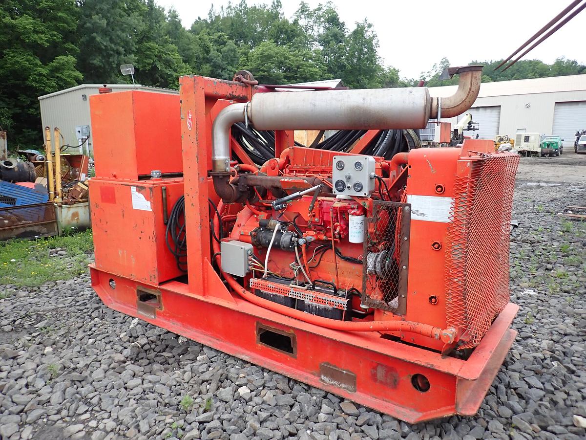 Used 1996 CAT 3306 DITA Hydraulic Power Unit Piledriver