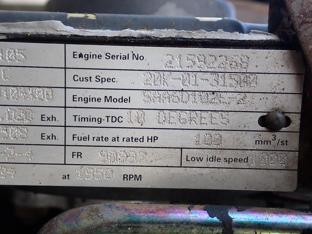 Used 2004 Komatsu SAA6D102E-2 PW220-7K Excavator