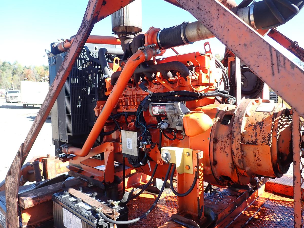 Used Godwin DPC300 12" Water Pump TRAILER MOUNTED