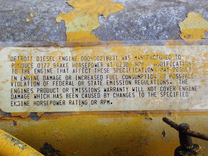 Used Detroit Diesel 4-53T Silver