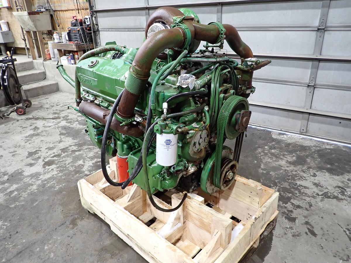 Used Detroit Diesel 8V92TA Turbo Engine 