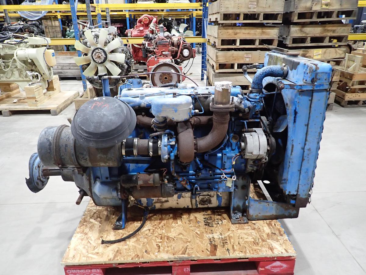 Used Perkins 6.354T Turbo Diesel Engine PTO CLUTCH!