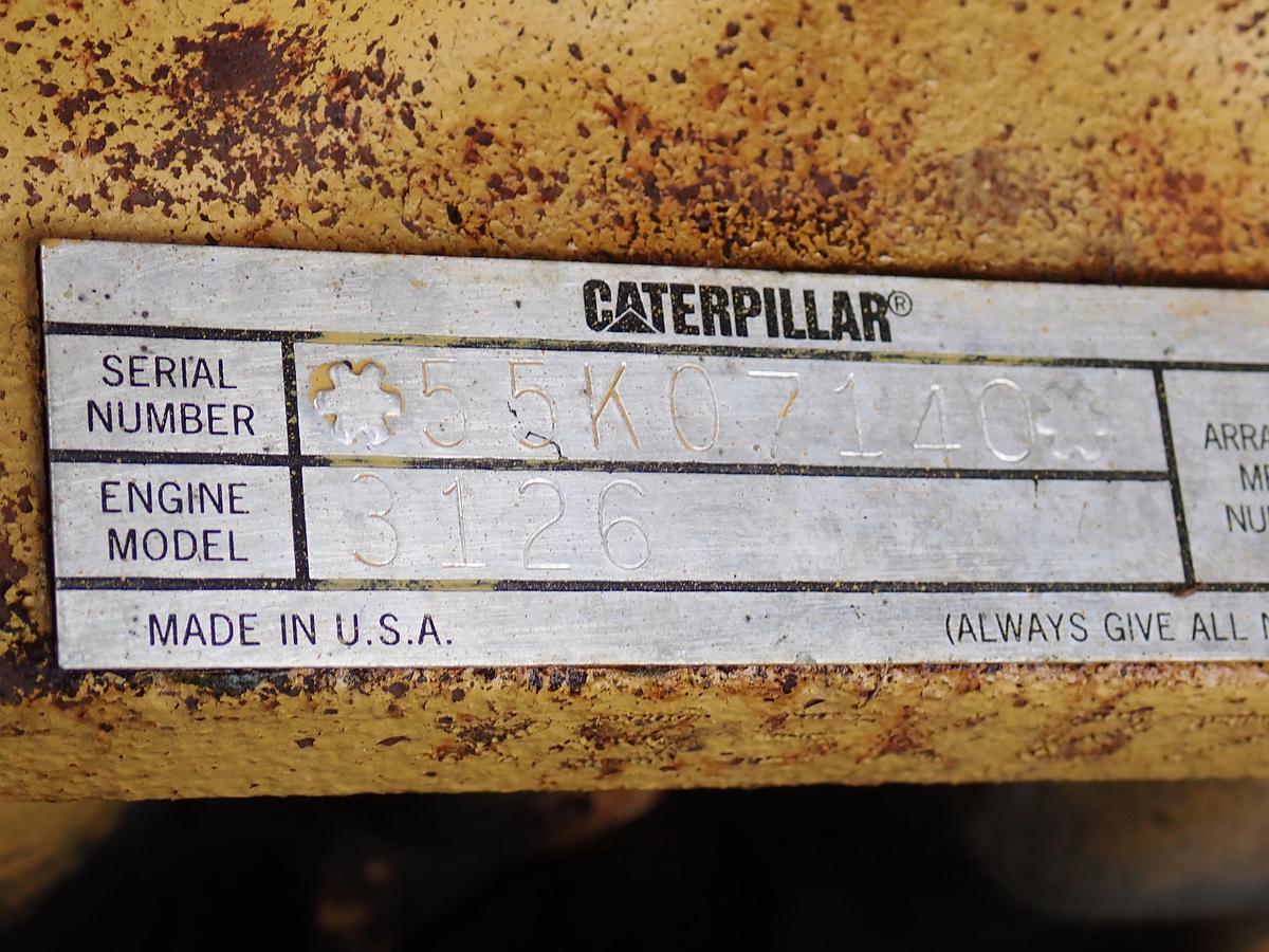 Used 2000 CAT 3126 Mechanical IT38G AR 135-6437