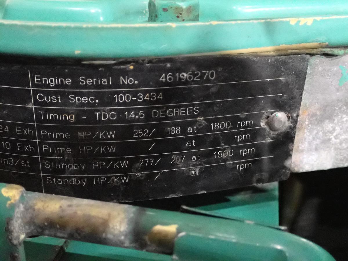 Used 2002 Cummins 6CTA 8.3 Diesel Engine 418 HOURS