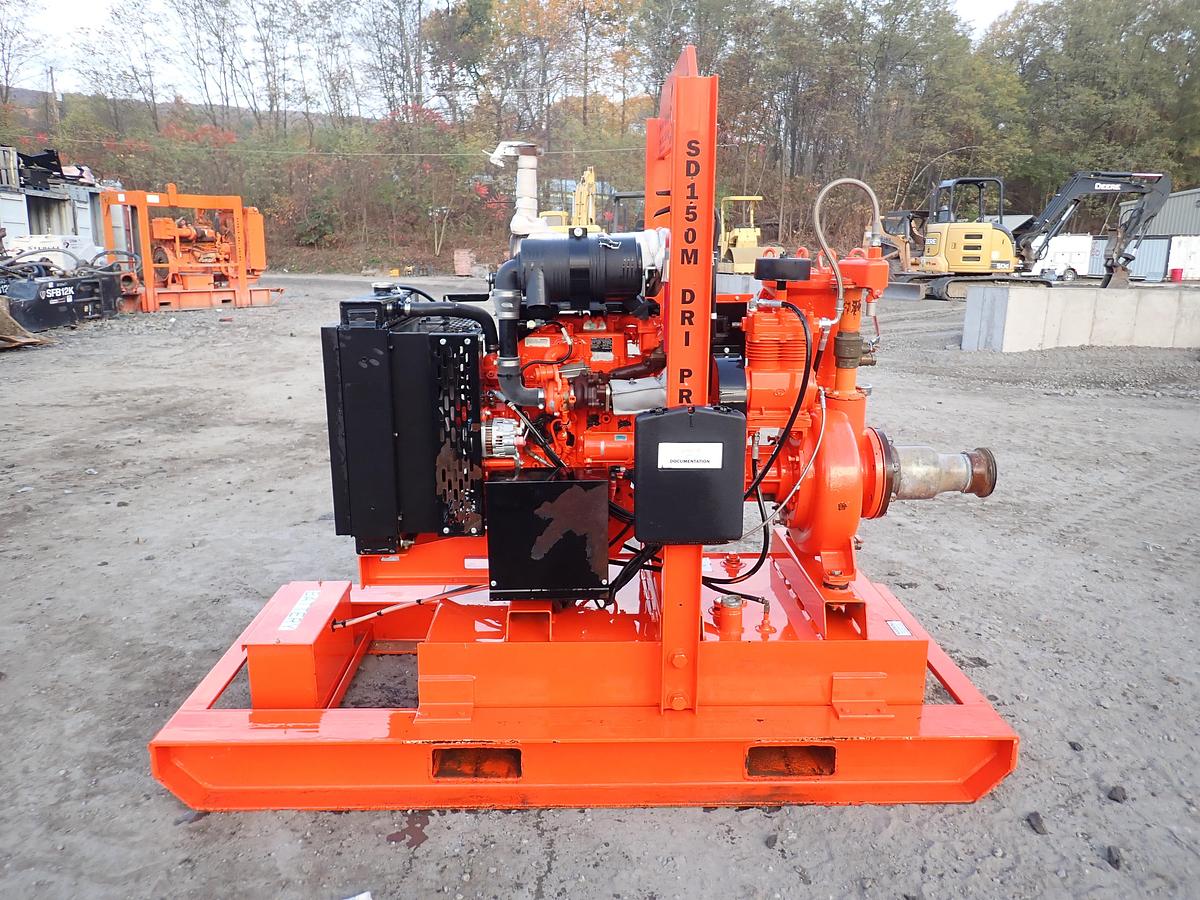 Used 2023 Godwin SD150M 6" Water Pump 134 HOURS!