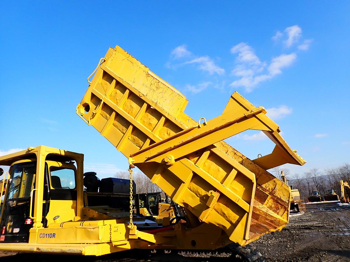 Used 2003 Komatsu CD110R-1 Crawler Carrier Dumper