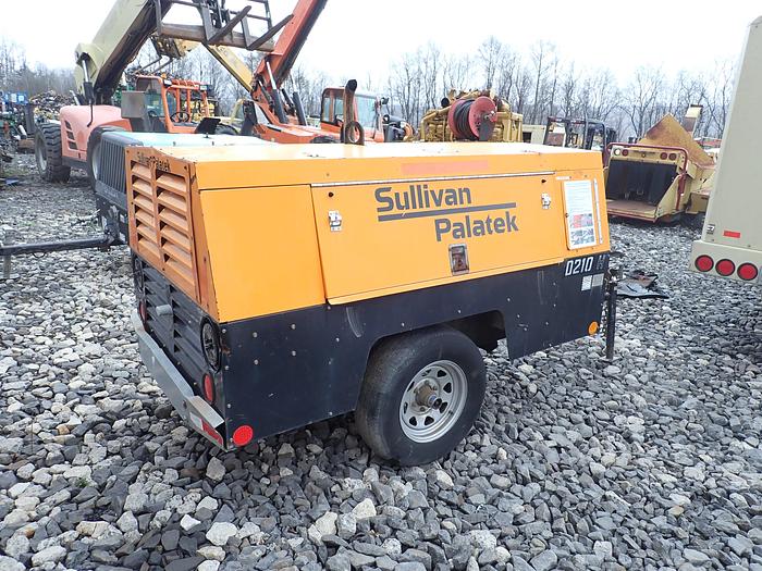 Used 2013 Sullivan Palatek D210 Portable Air Compressor