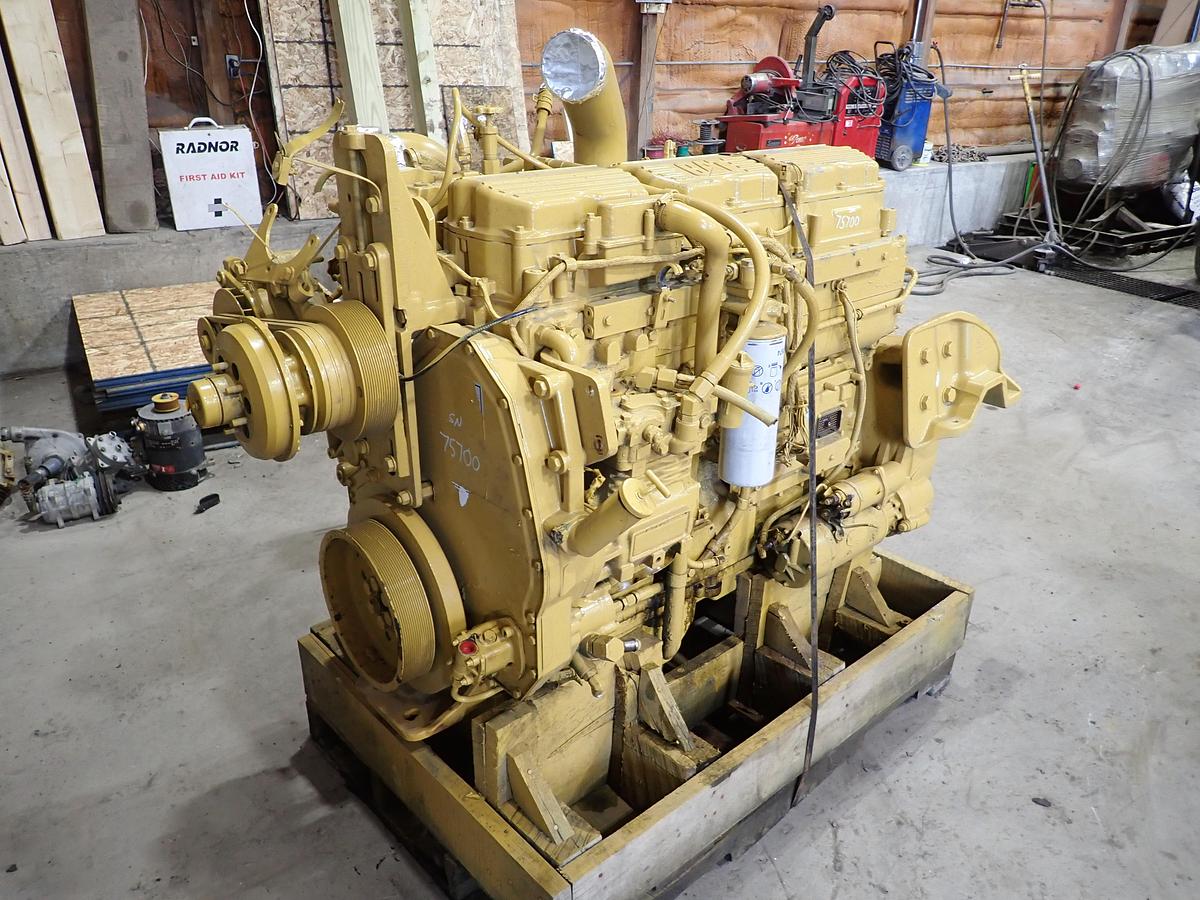 Used 2002 CAT C12 Turbo Diesel Engine AR # 219-9439 410 HP