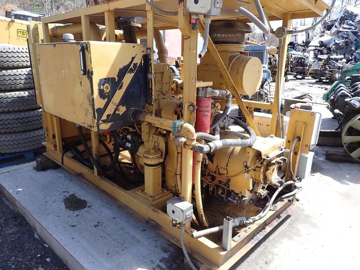Used 2005 CAT C13 Industrial Engine TH35-E81 PETROLEUM PACKAGE