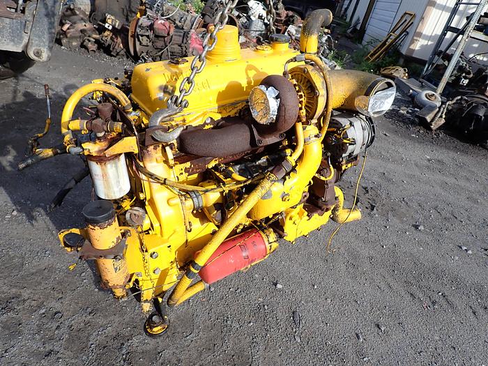 Used Detroit Diesel 4-53T Silver Engine