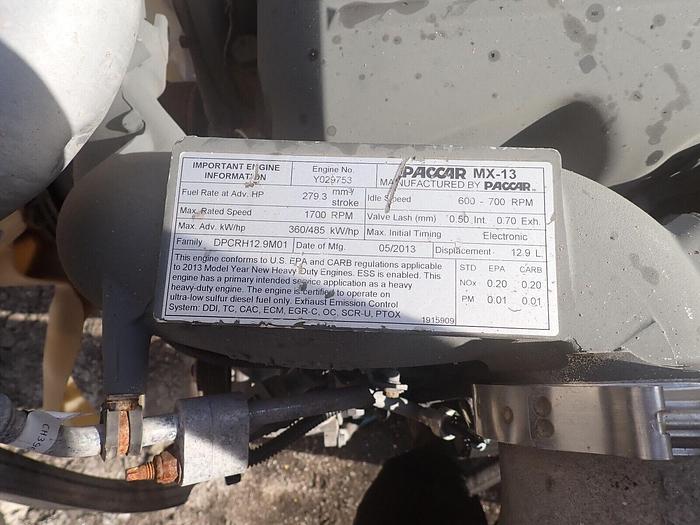 Used 2013 Paccar MX13 Turbo Diesel Engine RUNS STRONG! Truck 485 HP MX-13