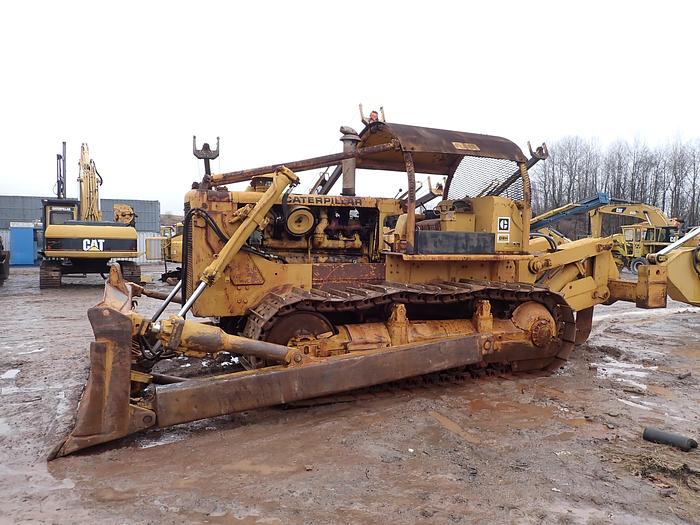 Used 1967 Caterpillar D8H Crawler Dozer RIPPER! SU Blade