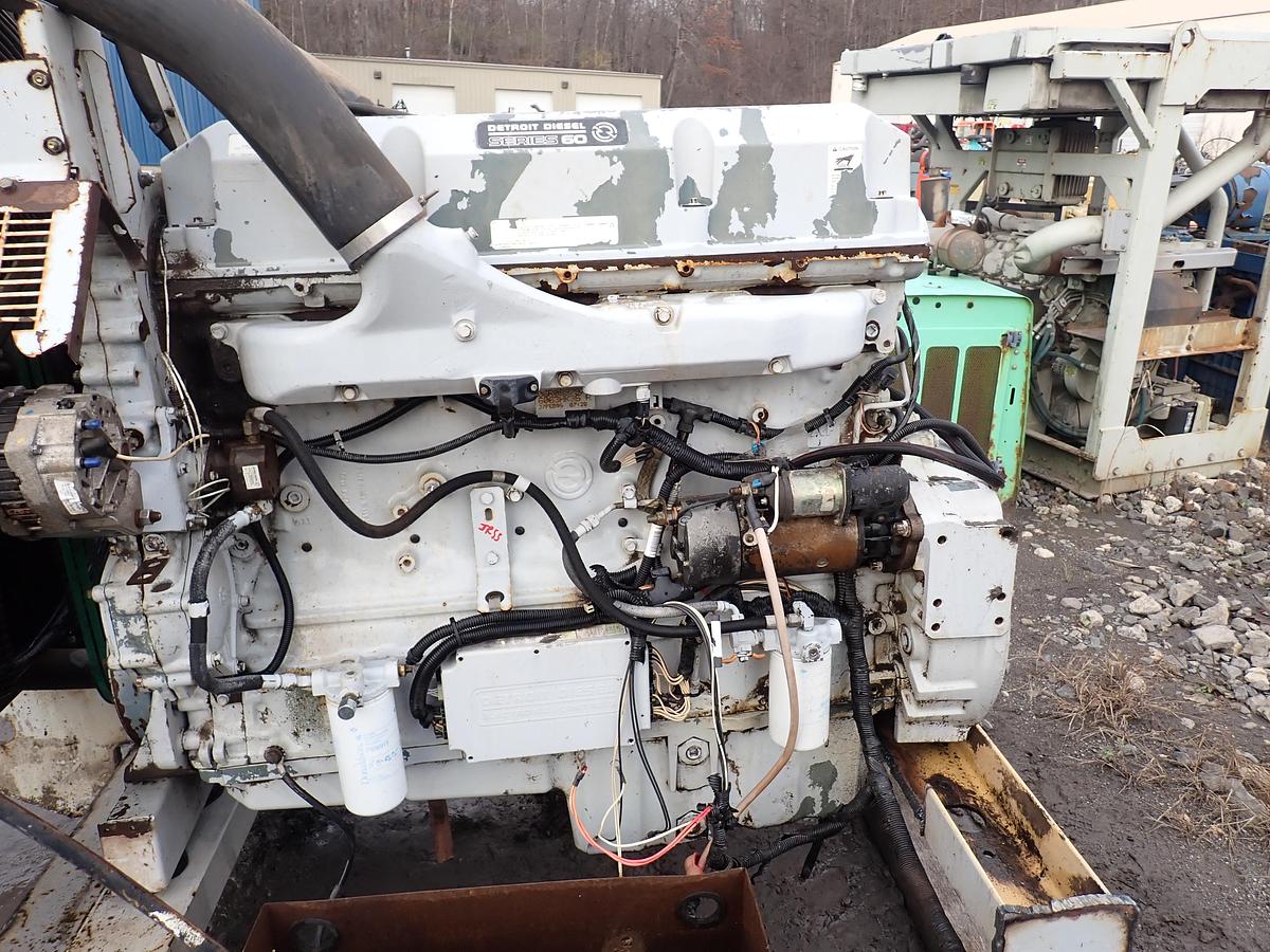 Used 2006 Detroit Diesel 14 Liter Industrial Engine POWER UNIT 635 HP