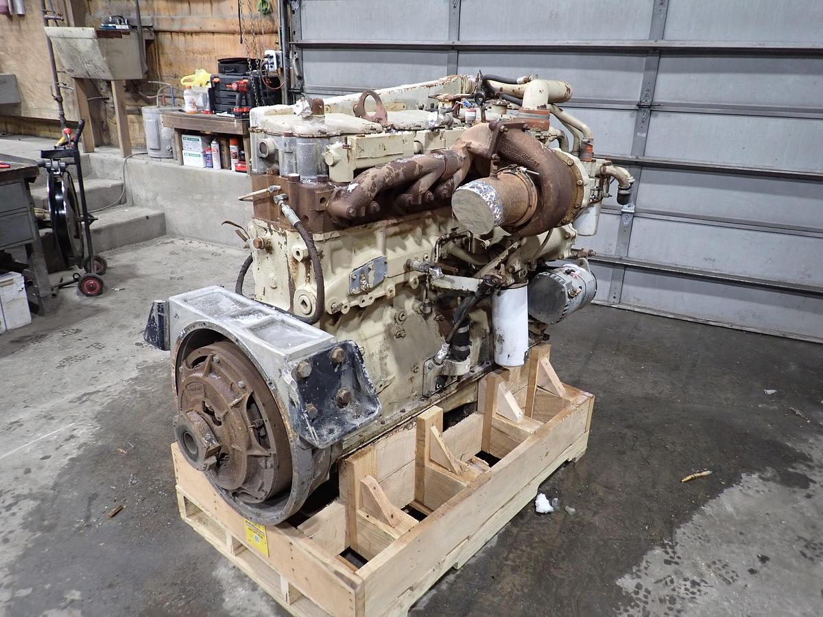 Used 1987 Cummins NTC365 Big Cam IV Diesel Engine LOW FLOW CPL 833