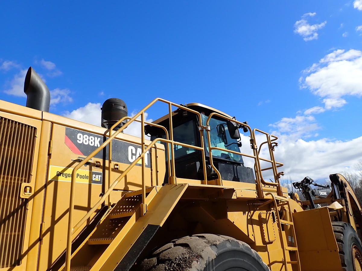 Used 2015 CAT 988K Wheel Loader w/ LOG GRAPPLE