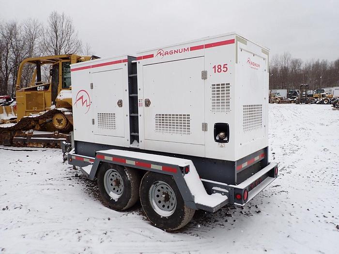 Used 2012 Magnum MMG185D 185 KVA Generator LOW HOURS! VIDEO! Genset Towable Diesel