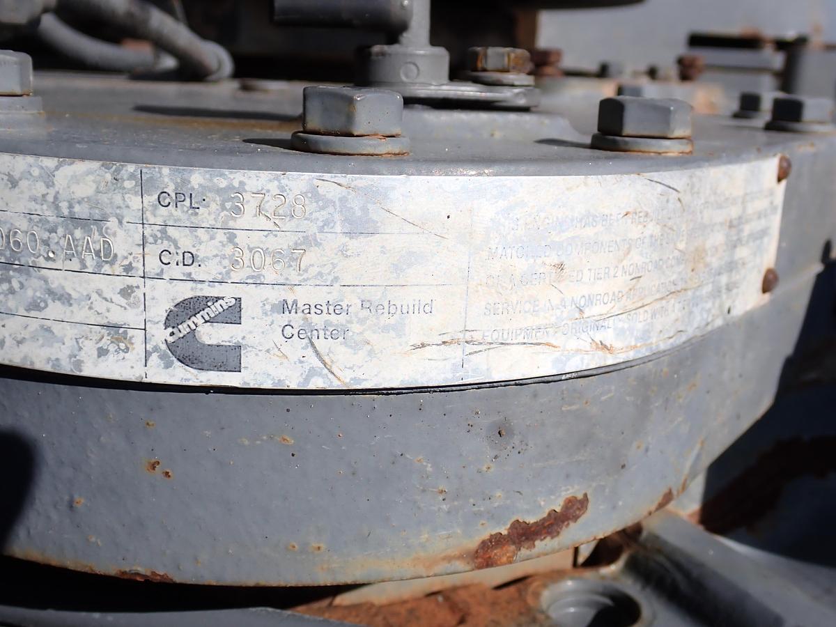 Used 2014 Cummins QSK50 Diesel Engine CPL 3728