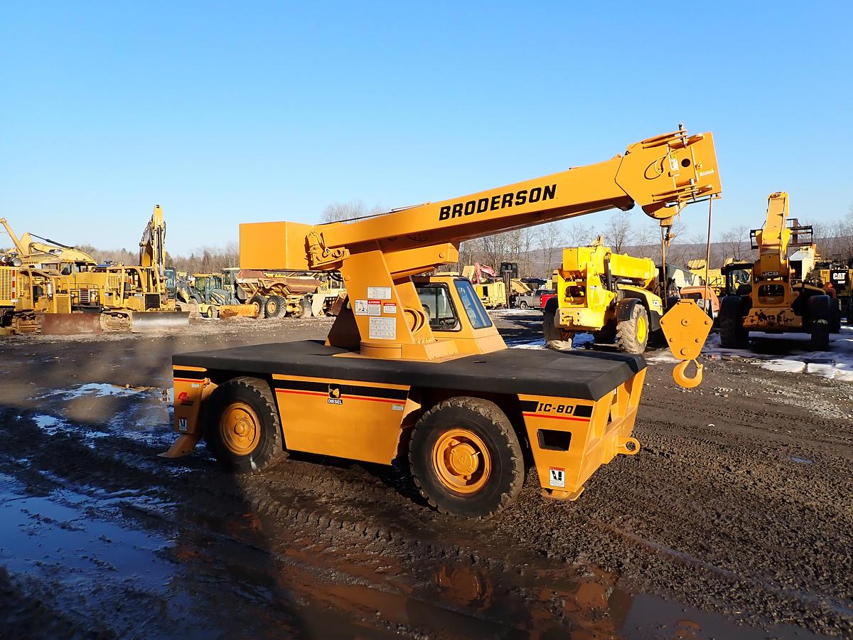 Used 1989 Broderson IC80-1D Carry Deck Crane