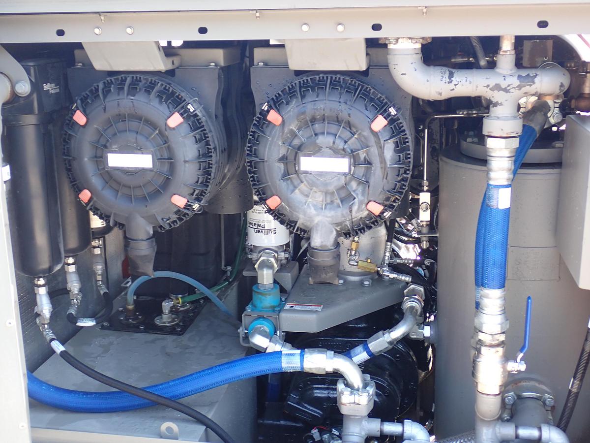 Used 2019 Sullivan Palatek D400PHHJD4AF 400 CFM Air Compressor 258 HOURS