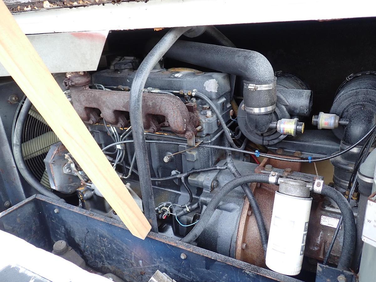 Used 2001 Atlas Copco XAS96 185 CFM Air Compressor