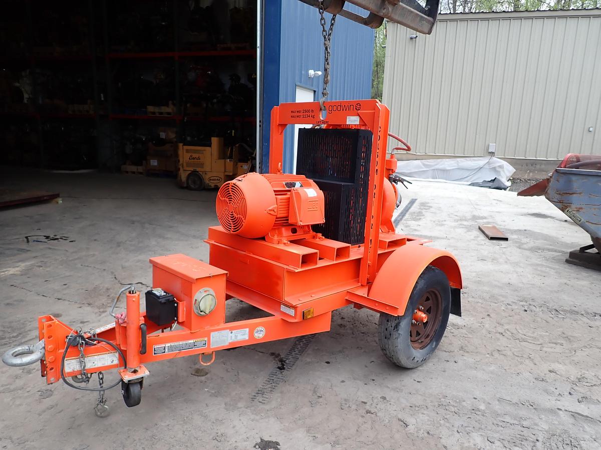 Used 2017 Godwin CD150M 6" ELECTRIC Water Pump