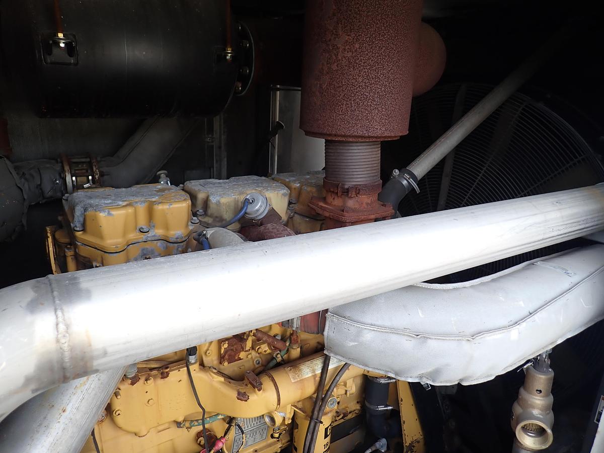 Used 2003 Sullair DE18 1550 CFM Oil Free Air Compressor CAT C16 8716 HRS