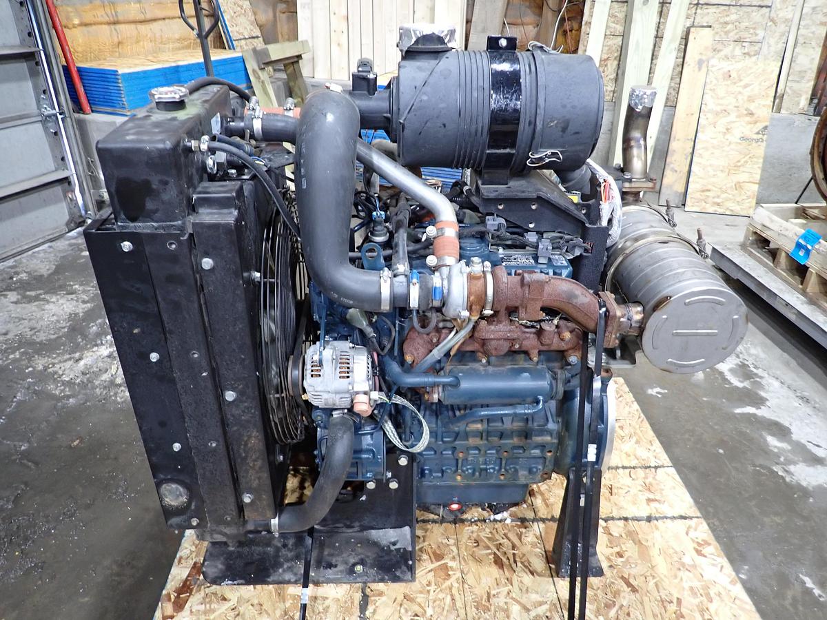 Used 2019 Kubota V2403-CR-TI-BG-EF02 Diesel Engine POWER UNIT