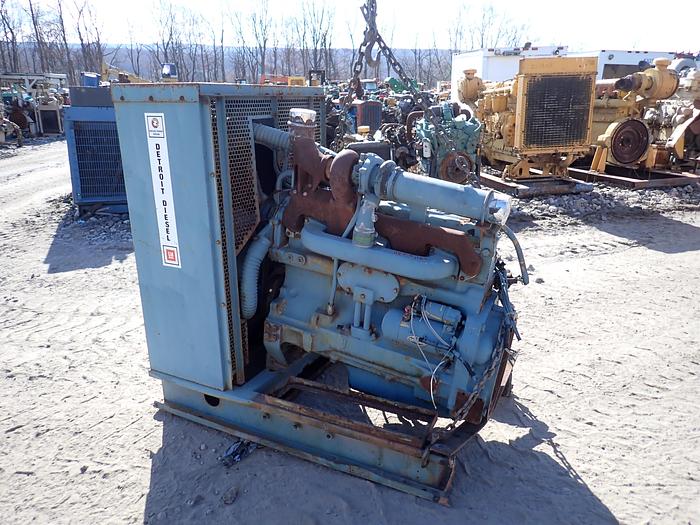 Used John Deere 6466TF-00 Turbo Diesel Engine 428 HOURS