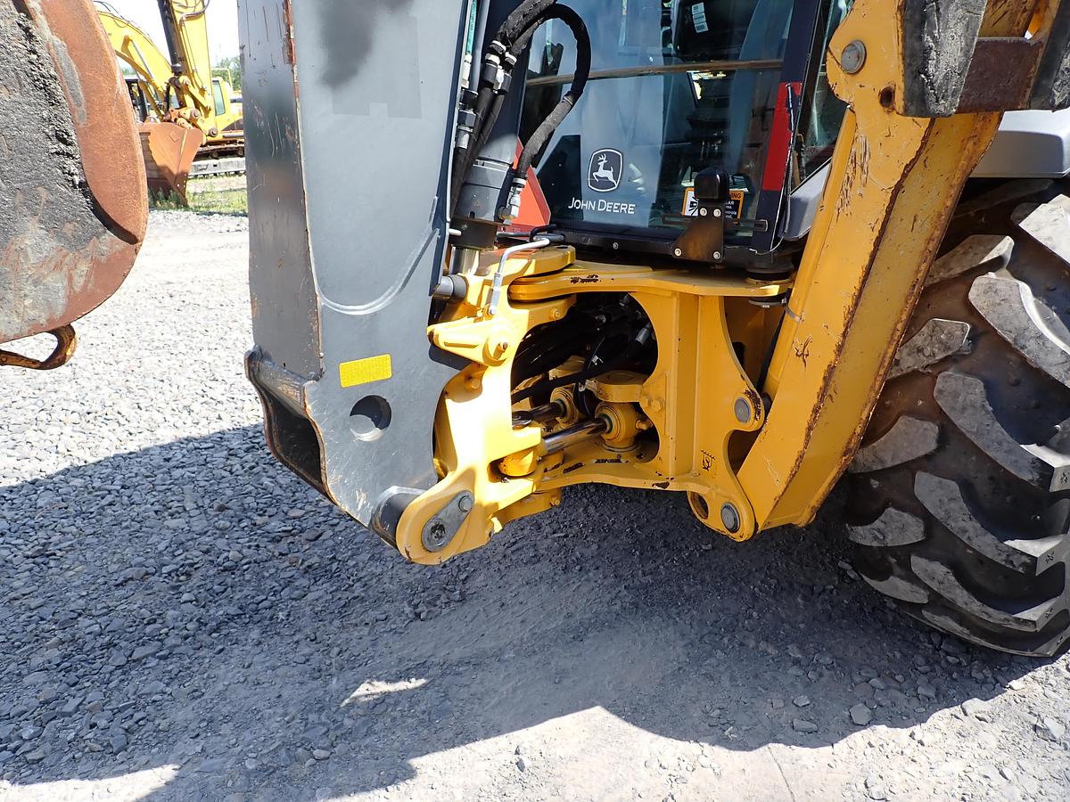 Used 2018 John Deere 410L Loader Backhoe LOADED! Q/C FORKS EXTENDAHOE