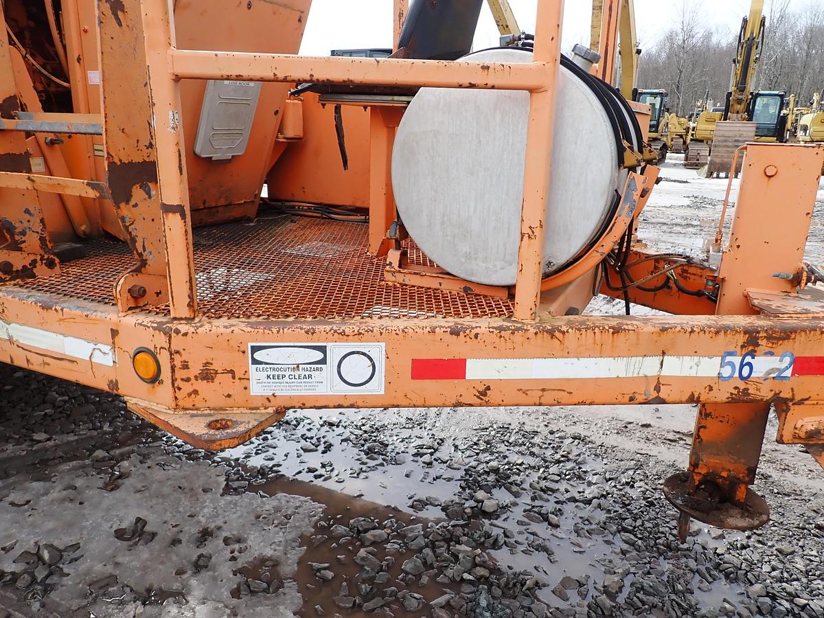 Used 2007 Wagner-Smith T-1DP-300 Single Drum Cable Puller 