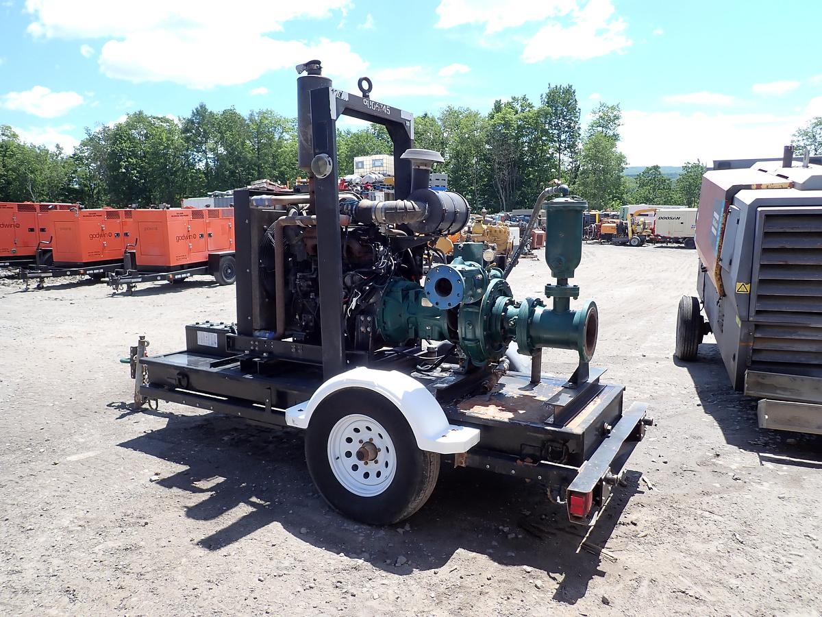 Used 2012 Cornell 4HC-EM18DB 8x4 High Pressure Water Pump