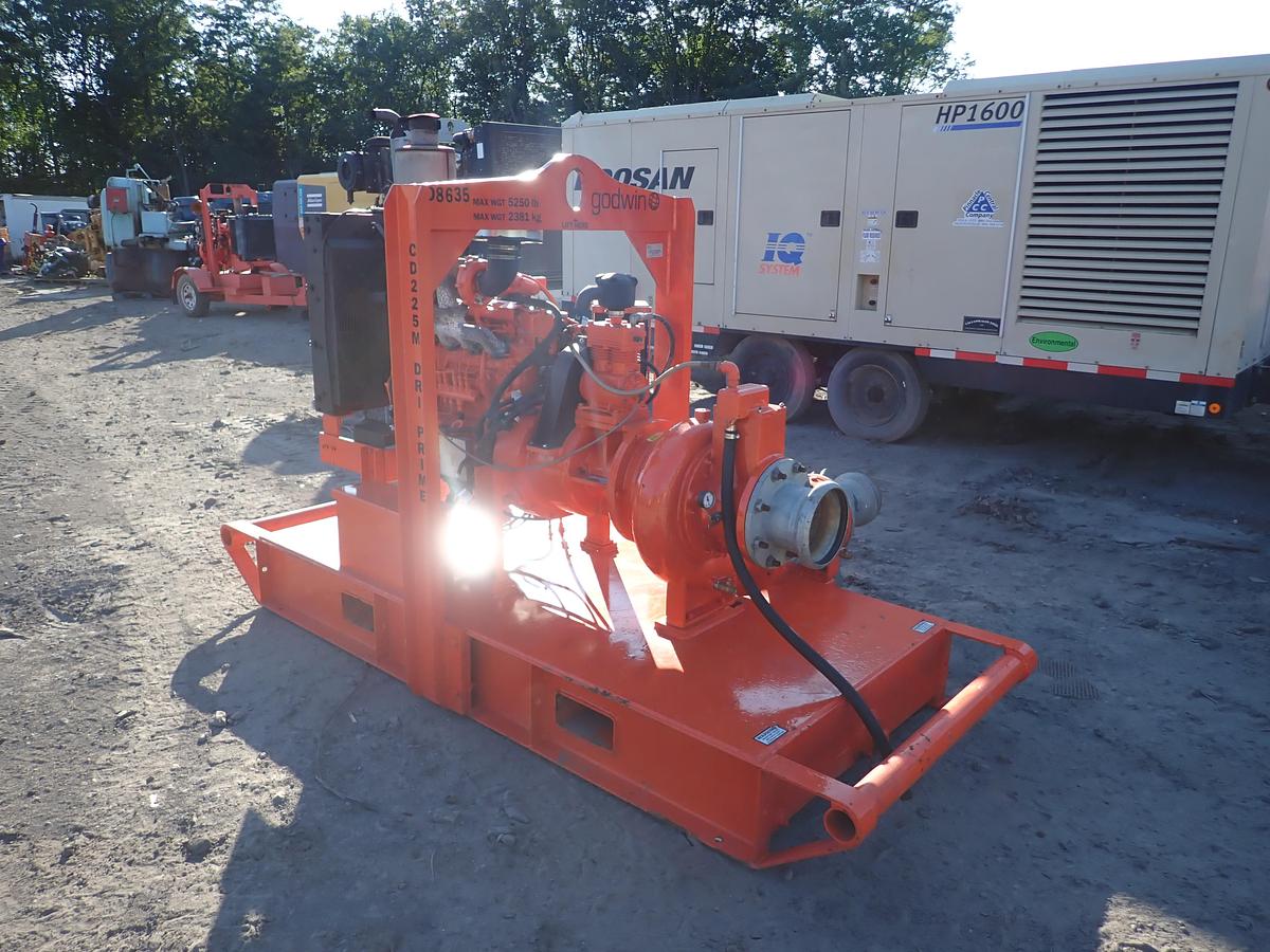 Used 2015 Godwin CD225M 8" Water Pump