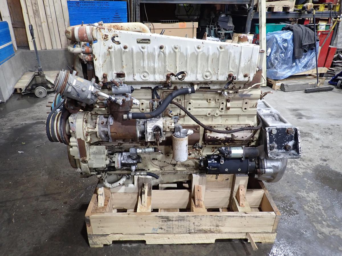 Used 1987 Cummins NTC365 Big Cam IV Diesel Engine LOW FLOW CPL 833