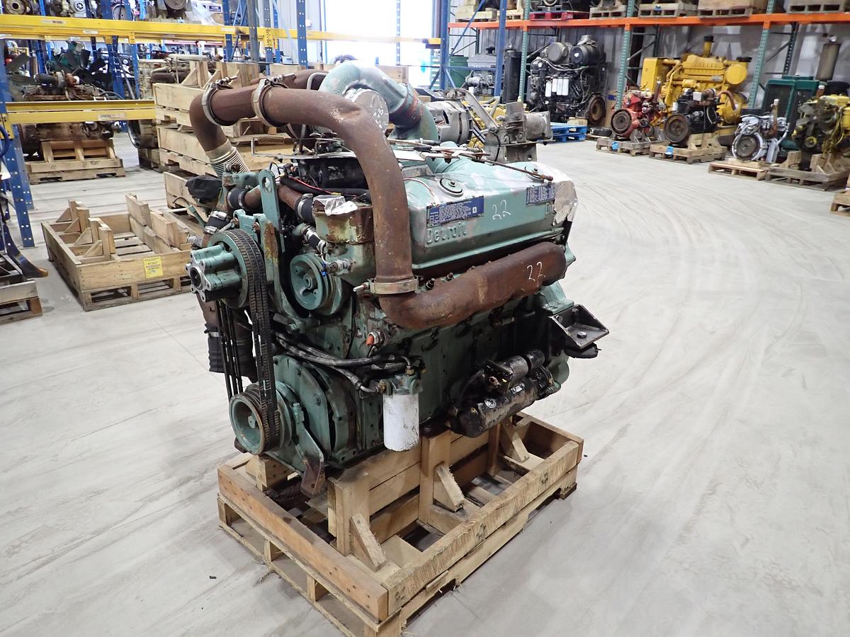 Used 1982 Detroit Diesel 8V71TA Engine 7087-7640