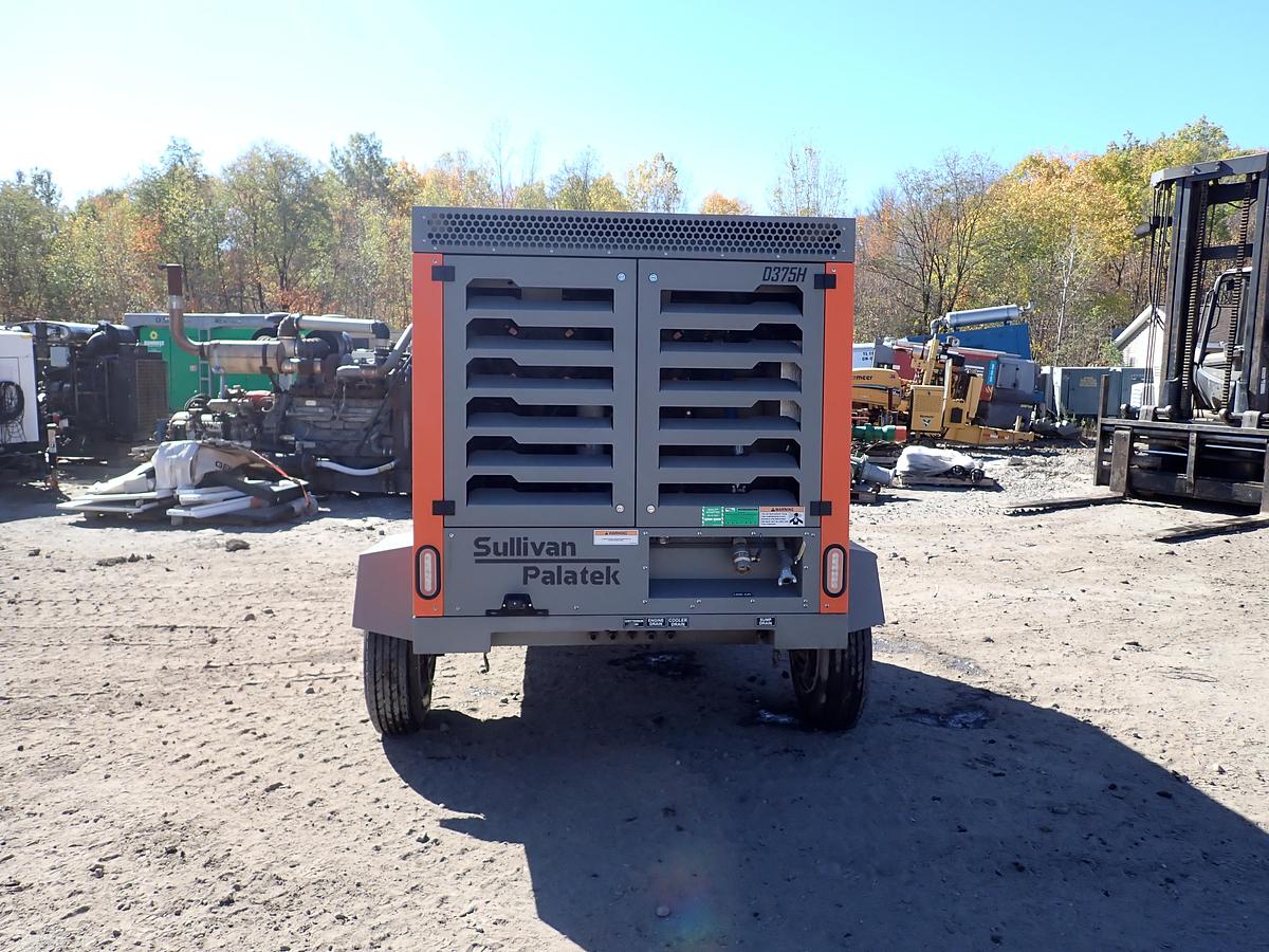 Used 2023 Sullivan Palatek D375PHJD4 375 CFM Air Compressor
