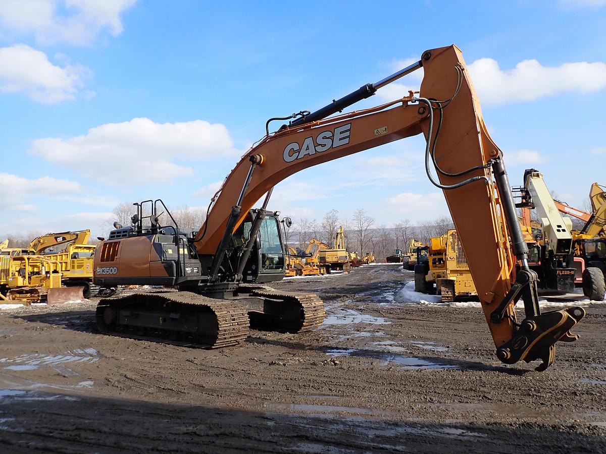 Used 2021 Case CX350D Hydraulic Excavator