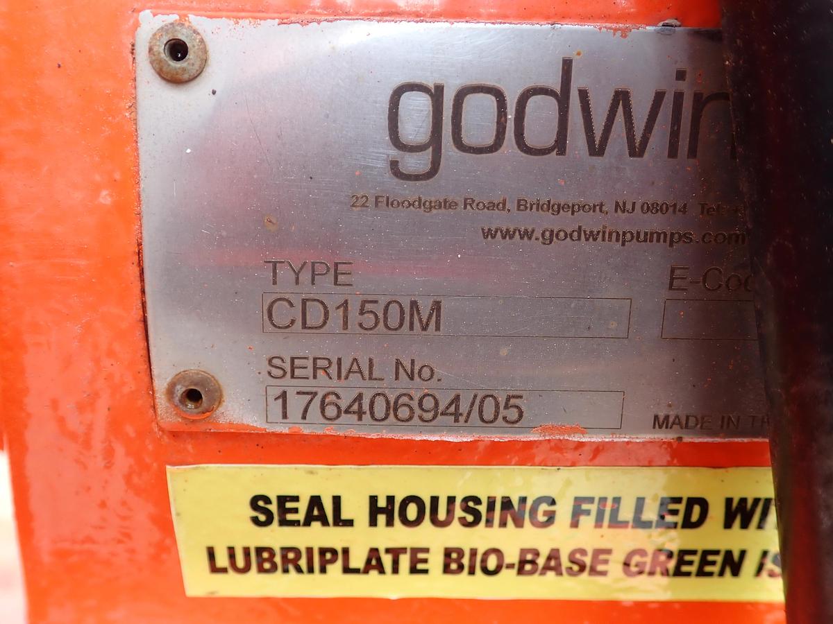 Used 2017 Godwin CD150M 6" Water Pump