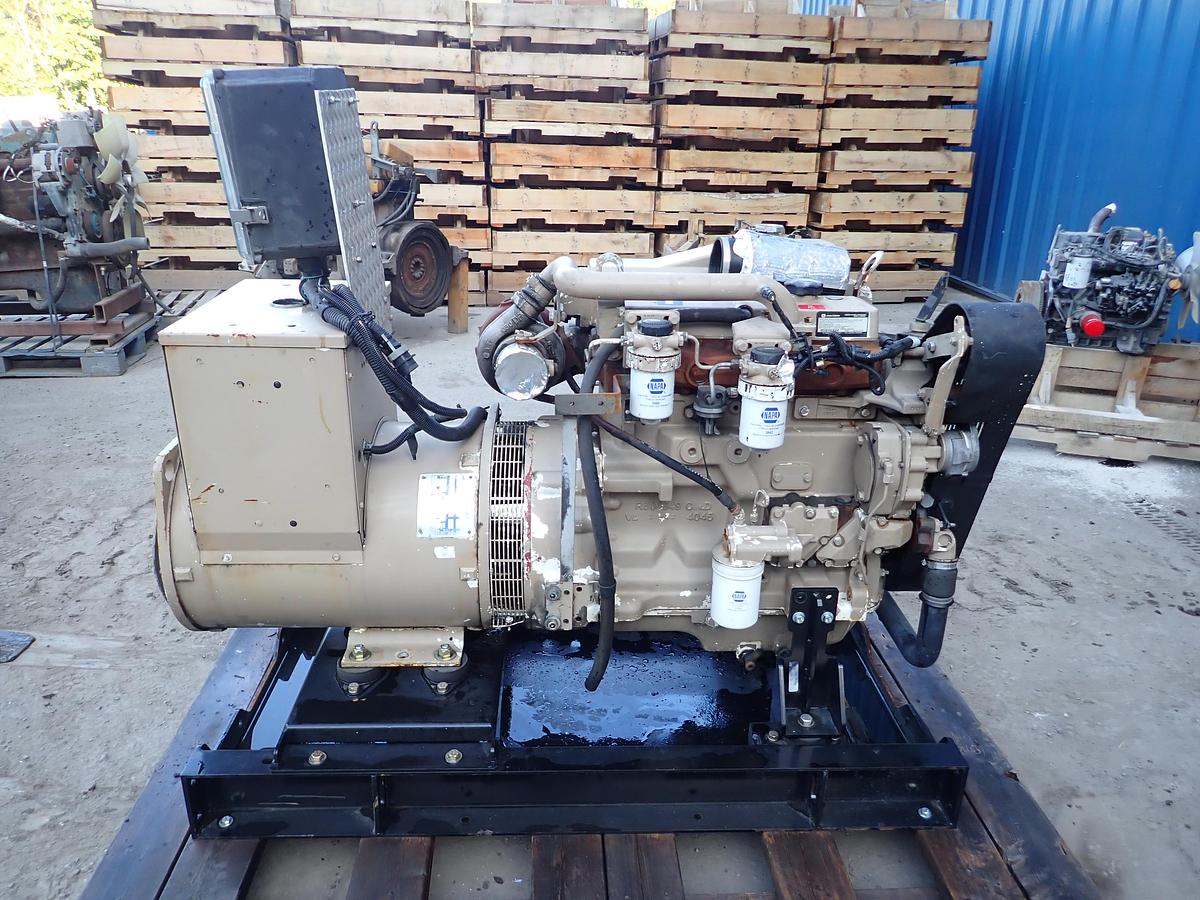 Used 2012 John Deere 4045TFM75 65 KW Marine Generator