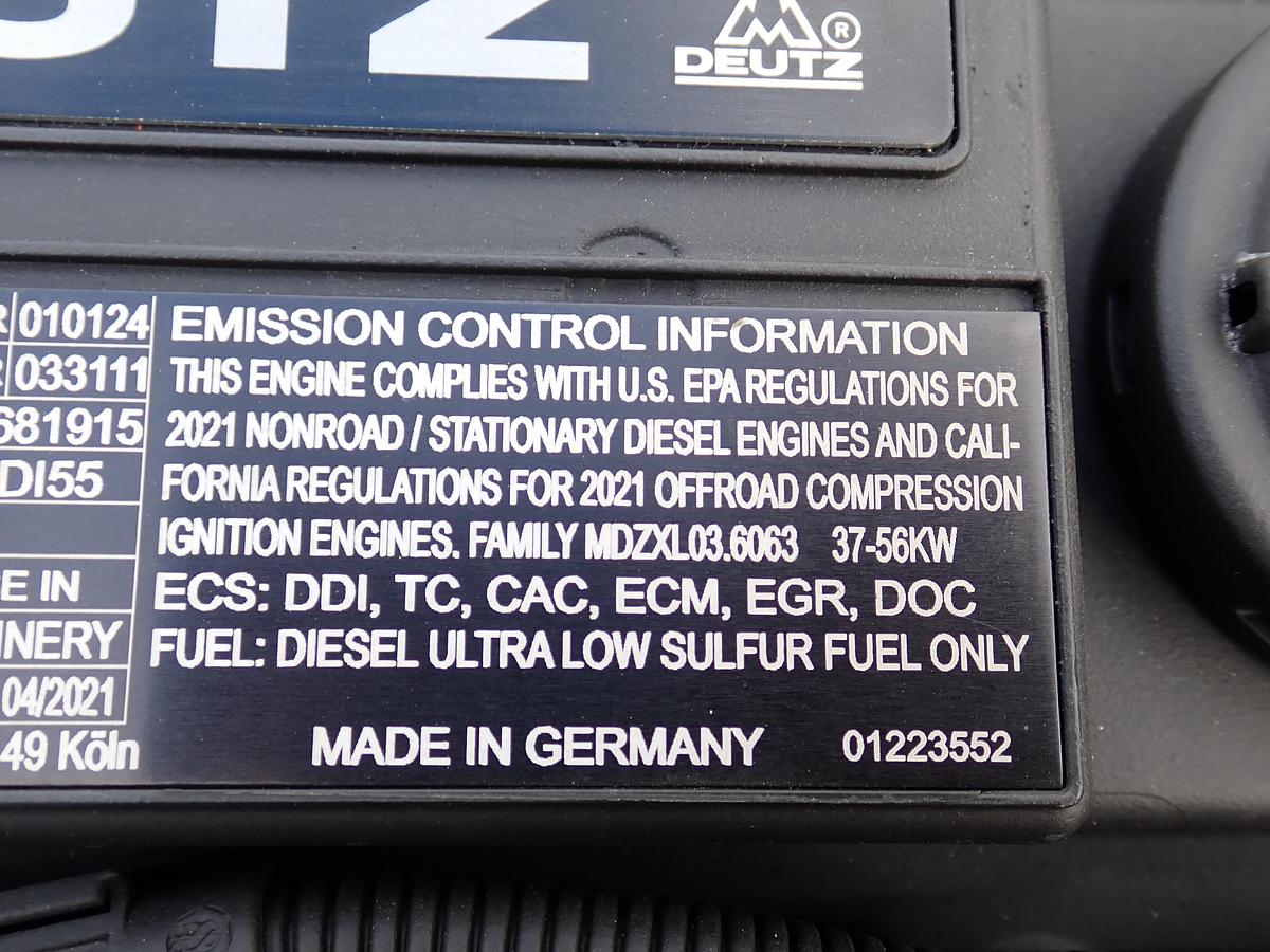 2021 Deutz TCD 3.6 L4 UNUSED Diesel Engine POWER UNIT