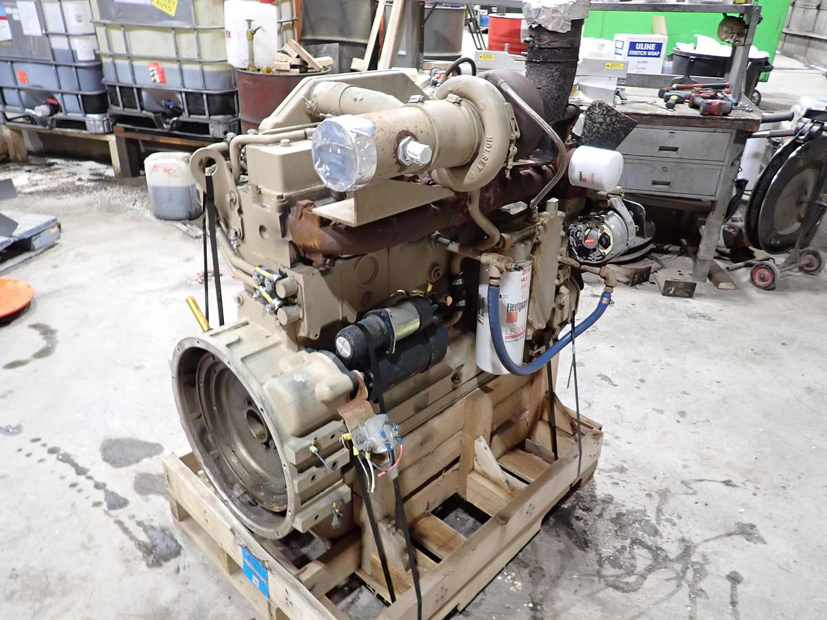 Used 1995 Cummins 6CTA 8.3 Turbo Diesel Engine 384 HOURS!