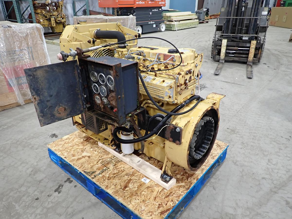 Used CAT 3054 Turbo Diesel Engine POWER UNIT 108 HP!
