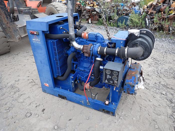 Used 2010 Deutz TCD2012 L04 2V Diesel Power Unit MECHANICAL INJECTION! BF4M2012C