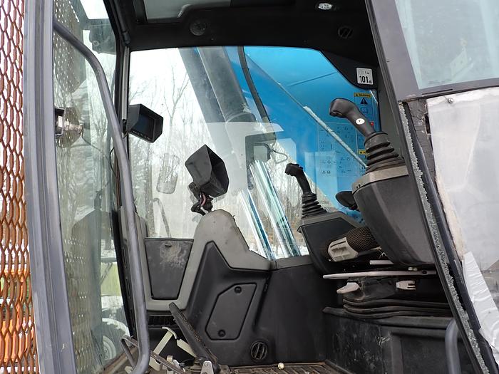 Used 2019 Fuchs MHL340 Material Handler w/ Anvil Rotating Grapple