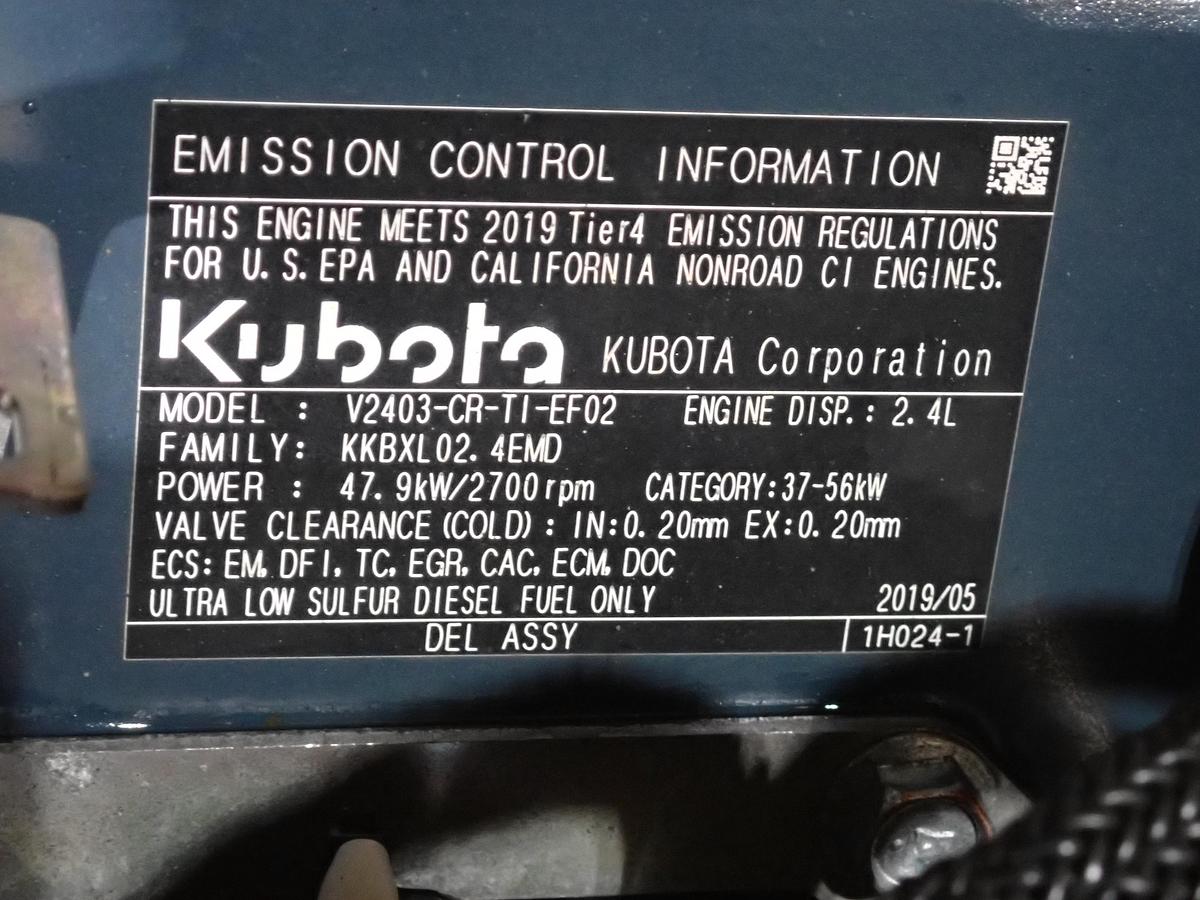 Used 2019 Kubota V2403-CR-TI-EF02