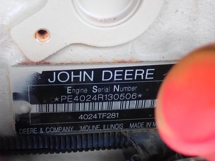 Used 2013 Doosan P185WJD-FX-T4I Air Compressor Deere Diesel